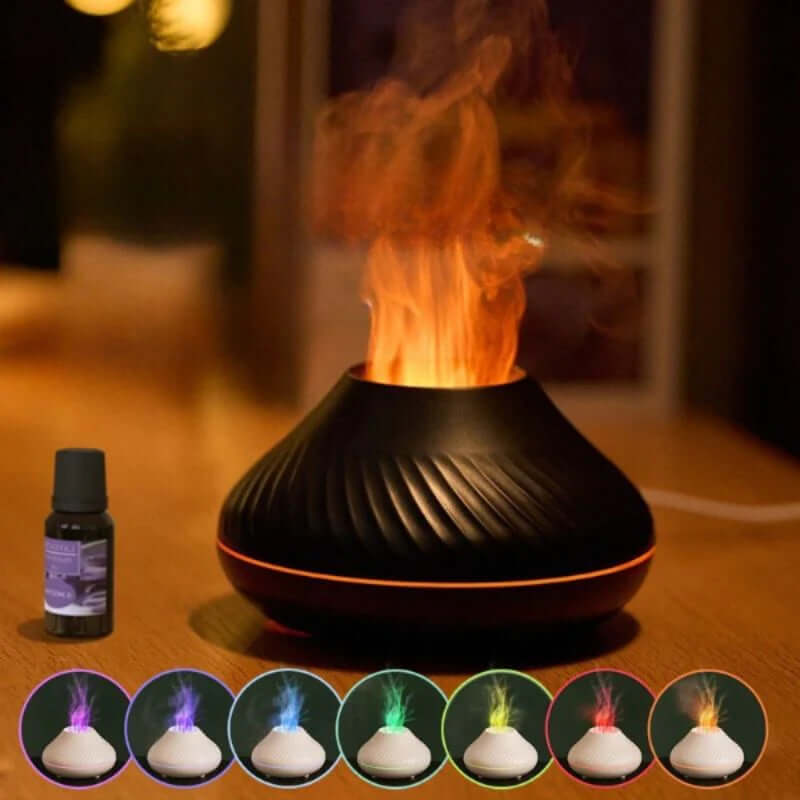 130Ml Volcanic Aroma Diffuser Essential Oil Lamp