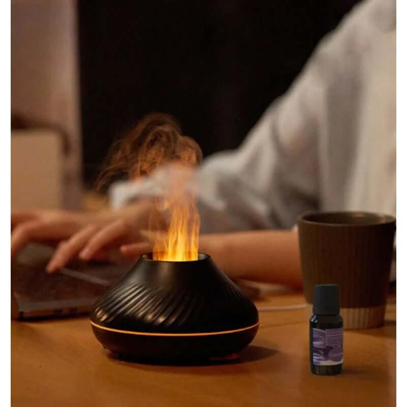 130Ml Volcanic Aroma Diffuser Essential Oil Lamp